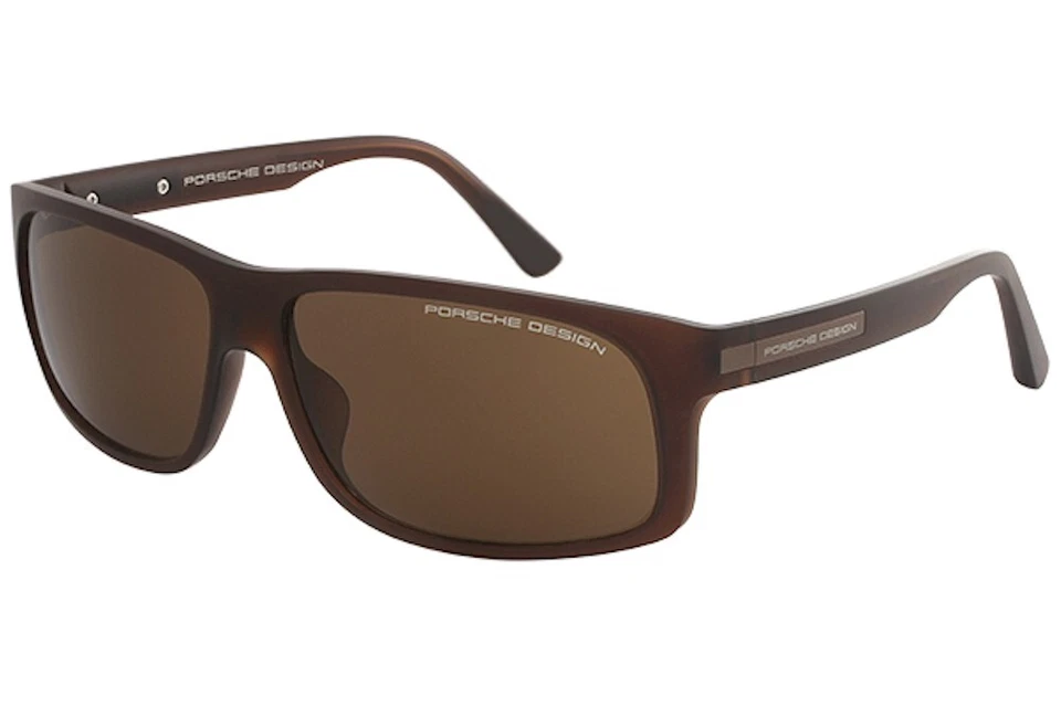 Porsche Design Men's P'8572 P8572 C Dark Chocolate/Brown Sport Sunglasses 64mm - Image 1 of 1