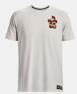 Under Armour Men's Project Rock Cobra Short Sleeve T-Shirt (White) 1380854 SZ XL - Picture 1 of 6
