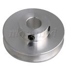 Silver Alloy Groove Pulley 41x10MM for Motor Shalfs 3-5MM Round Belt