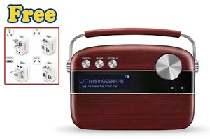 Saregama Carvaan Hindi - Portable Music Player 5000 Preloaded Songs, AUX Cherry - Picture 1 of 7