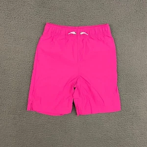 Hanna Andersson Shorts Girls Size 10 Pink Drawstring Nylon Blend Outdoor Casual - Picture 1 of 7