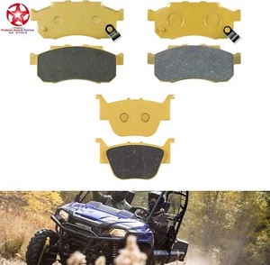 Front & Rear Brake Pads for Honda Pioneer 700 500 2014-2021 06435-HN8-016 700-4 - Picture 1 of 15