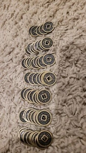 CMON Rising Sun Metal Coins Kickstarter Exclusive 65 Quantity - Picture 1 of 1