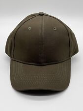 New ASOS 6 Panel Forrest Green Adjustable Hat Cap Killer BB