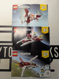 Lego Creator 31086 Futuristic Flyer Instruction Manuals Only 2019 3 Books Only - Picture 1 of 2