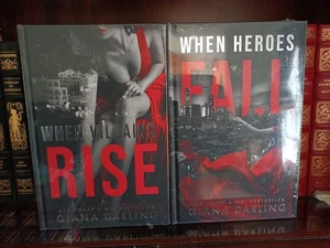 When Heroes Fall & When Villians Rise_Giana Darling_Mystic Box_SEALED_SIGNED? - Picture 1 of 6