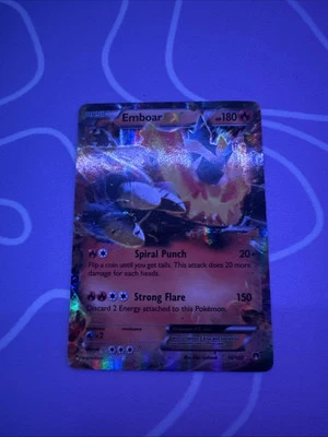 Pokémon TCG Emboar-EX BREAKPoint 14/122 Holo Rare EX  - Image 1 of 4