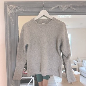 Joie 100% Kaschmir grau Pullover 2-fädig Luxus Strick Größe M - Bild 1 von 7