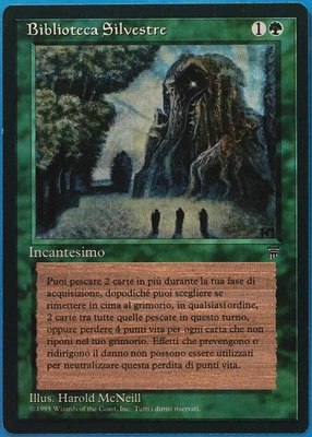 Sylvan Library Legends (ITALIAN) NM Green Uncommon CARD (507820) ABUGames - Image 1 of 2