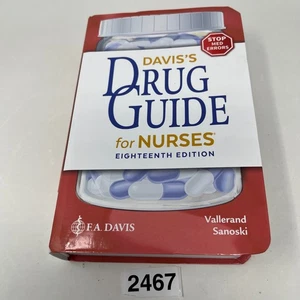 Davis's Drug Guide for Nurses: 18th Edition - Vallerand Sanoski 2023 - Picture 1 of 19
