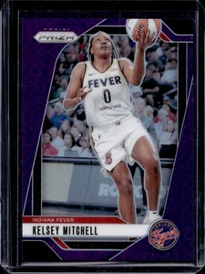 Panini WNBA Prizm Kelsey Mitchell 2024 púrpura #50/149 fiebre - Imagen 1 de 2