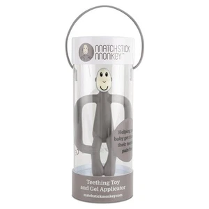 Matchstick Monkey | Monley Teething Toy | Grey | Genuine Brand New Baby Teether - Picture 1 of 4