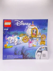 Lego Disney Cinderella's Royal Carriage Instructions 43192 - Picture 1 of 1