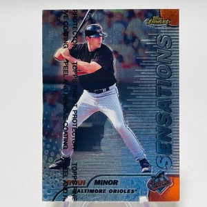 RYAN MINOR 1999 Topps Finest SENSATIONS #123 MLB Baseball Orioles - Picture 1 of 2