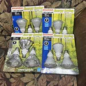 Lot of 12 • Sylvania Energy Saving CFL Floodlight Bulbs BR30 & PAR38 New Sealed - Picture 1 of 5