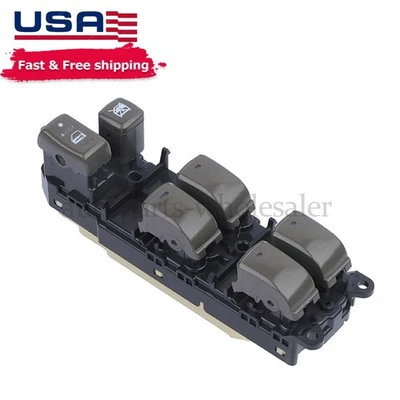 Nuevo interruptor de ventana del lado del conductor delantero para Lexus GX470 2003-2009 8404060073 Foto 1 de 4