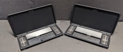 Chevy Blazer S-10 GMC Jimmy Sonoma 1995-2005 gris oscuro visera tocador espejo par Foto 1 de 4