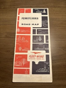 Mapa de ruta Fleet-Wing 1966: Pensilvania usado - Imagen 1 de 2