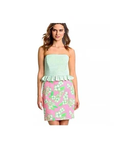 Vestido Lilly Pulitzer Lowe Estilo Bonito Rosa Tootie—Talla 00 (XXS) - Imagen 1 de 6