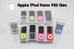 New Sealed 8GB Apple iPod Nano 4th Generation MP3 Player - Fast Shipping - Picture 1 of 27