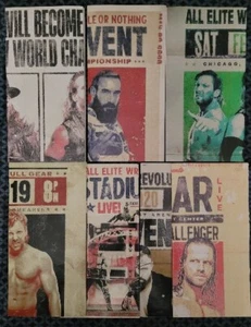 7 All Elite Crate PPV Posters - Picture 1 of 10