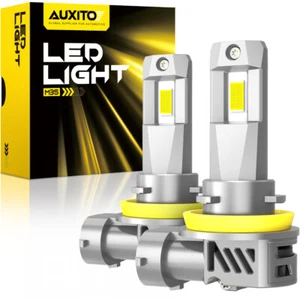 2Pcs LED Fog/Driving Bulbs H8 H16 H11 Light Fog White 6000K High Power Lamp 200W - Picture 1 of 14