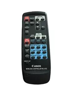 Genuine Canon WL-D73 MiniDV Camcorder WIreless Controller Remote Control (2a) - Picture 1 of 3