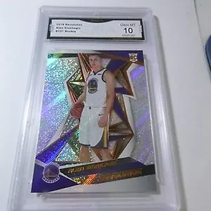 ALEN SMAILAGIC WARRIORS 2019 REVOLUTION ROOKIE RC # 137 GRADED 10 L@@K - Bild 1 von 2