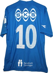 Camiseta de fútbol americano Bodo Glimt FK emitida por el jugador 2014 #10 talla L Diadora NORUEGA - Imagen 1 de 7