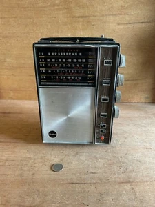 Wards Airline Radio Night Light Button Tested Works (5) Five Band Vintage - Picture 1 of 23