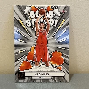 2023-24 Panini Donruss - Yao Ming #18 Bomb Squad Insert Houston Rockets - NM - Picture 1 of 7