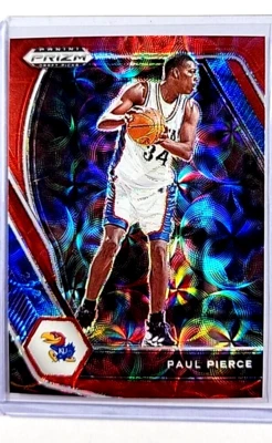 Selecciones del draft Panini Prizm 2021-22 Choice Red Prizm #89 Paul Pierce/88 Salón de la fama Foto 1 de 2