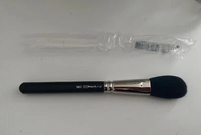 Cepillo de rubor en polvo sintético MAC 129S nuevo envío rápido gratuito dentro de EE. UU. Foto 1 de 3