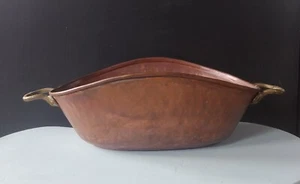 Vintage Copper and Brass Pot/Planter - Picture 1 of 4