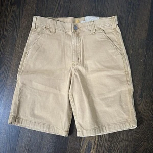 Carhartt Herren 32 entspannte Passform robuste Flex Rigby Shorts 10"" Innennaht khaki - Bild 1 von 5