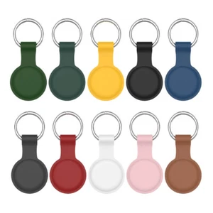 Premium Silicone Protective Case Cover Sleeve Shell Skin Shield for Apple AirTag - Picture 1 of 15