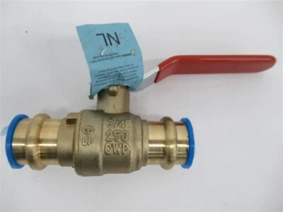 Wolverine Brass 56271NL , 3/4" Press Ball Valve - Image 1 of 2