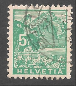 Switzerland #220 (A47) VF USED - 1934 5c Mt. Pilatus - Picture 1 of 1
