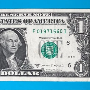 1971 May 6 : F 01971560 I $1 One Dollar Bill BIRTHDAY Note (_1971 / 5 / 6_) 🎂🎁 - Picture 1 of 4