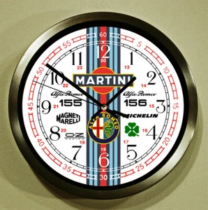 Alfa Romeo 155-156 Martini Racing Team 1990's Touring Car Championships Clock. - Picture 1 of 2