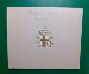 VATICANO SERIE DIVISIONALE 1980 GIOV.PAOLO II° 6 VALORI CON ARGENTO FDC - Foto 1 di 4