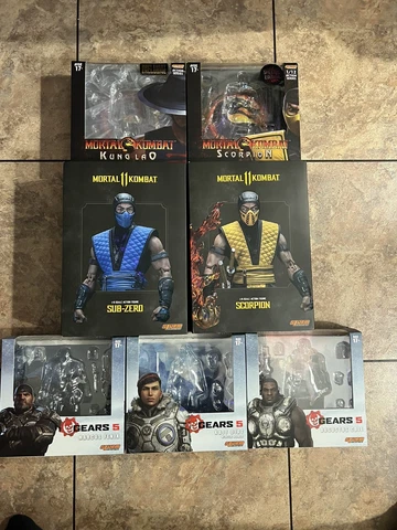 SOLD SEPARATELY! - Storm Collectibles BOX ONLY Mortal Kombat Gears 5 NO FIGURES Cover