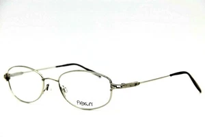 NEW FLEXON CHAMPAGNE GEP BY MARCHON 669 SILVER EYEGLASSES AUTHENTIC FRAMES 50-17 - Picture 1 of 3