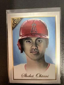 2019 Topps Gallery Canvas #25 Shohei Ohtani Los Angeles Angels/Dodgers 3XMVP📈🔥 - Picture 1 of 6
