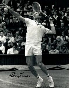 ROD LAVER Signed Autographed 8x10 TENNIS Photo - Picture 1 of 1