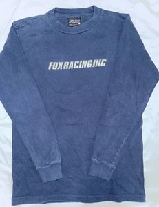 Vintage Fox Racing Inc Herren SM Graphic Longsleeve Shirt Bike Race Moto 90s Y2K - Bild 1 von 5
