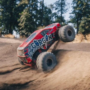 Arrma Gorgon 2wd Monster Truck RTR rot ARA3230ST2 - Bild 1 von 3