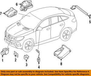 MERCEDES OEM 15-18 CLS550 Electrical Side Camera 0009051003 - Picture 1 of 1