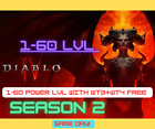 Diablo 4 | Power Levelling 1-60Lvl Exp | Season 2