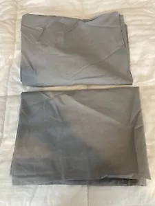 Solid Pillow Sham - Grey- 26" x 20" - Room Essentials -set of 2 - Picture 1 of 4
